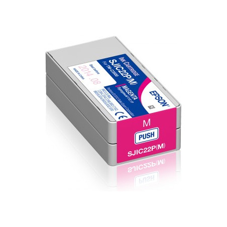 Cartouche d'encre couleur Magenta Imprimante Etiquettes EPSON ColorWorks 3500