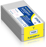 Cartouche d'encre couleur Jaune Imprimante Etiquettes EPSON ColorWorks 3500