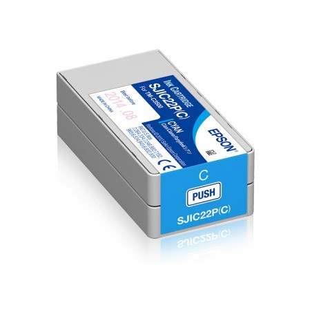 Cartouche d'encre couleur Cyan Imprimante Etiquettes EPSON ColorWorks 3500