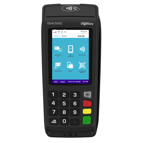 Lecteur Carte Bleue INGENICO Desk 5000