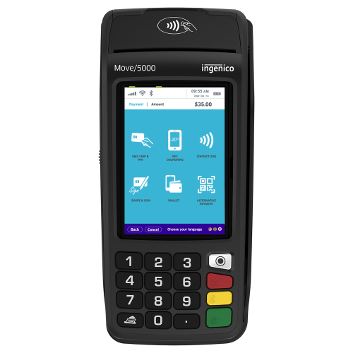 Ingenico MOVE 5000 4G – Terminal de paiement mobile sécurisé