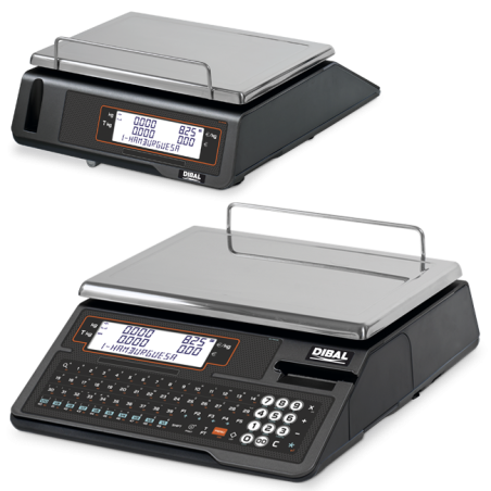 Dibal D-540 – Balance tickets professionnelle pour point de vente