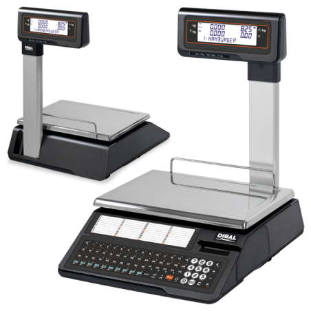Dibal D-540 – Balance tickets professionnelle pour point de vente