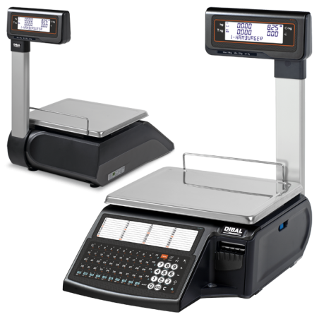 Dibal D-545 – Balance étiquettes professionnelle pour point de vente